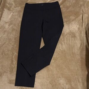 Zac & Rachel Elegant Black Pull-on Flat Front Pants in Size 6